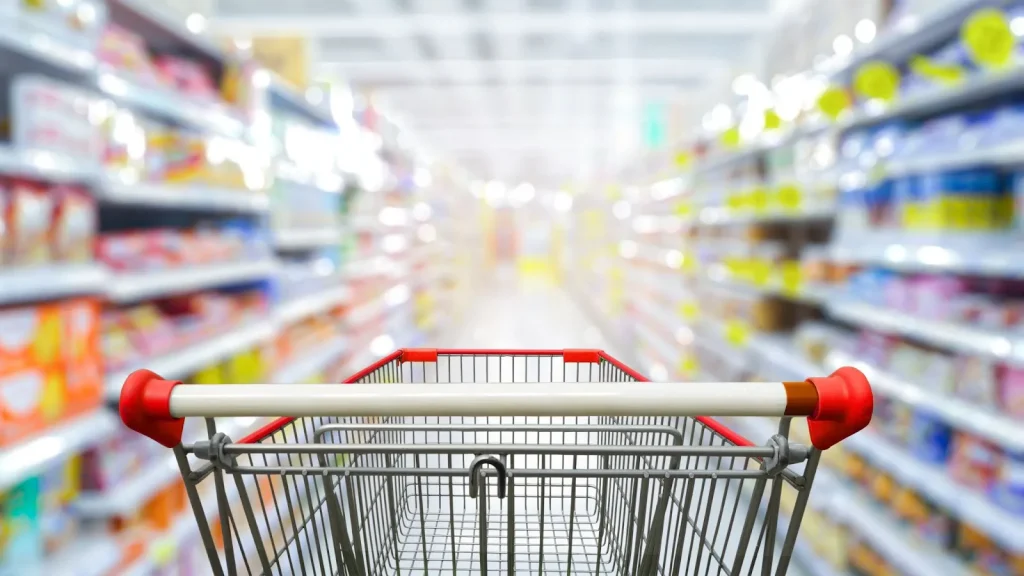 Sales in Retail Grocery Stores
