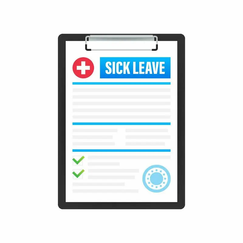 Sick leave Kuwait