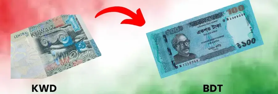 KWD to BDT Live Exchange Rate