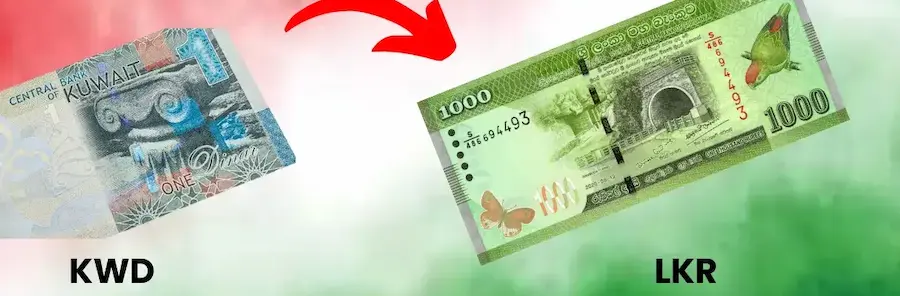 KWD to LKR Exchange Rate