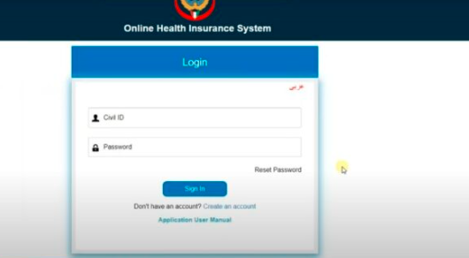 Online Health Insurance Kuwait Registration Steps