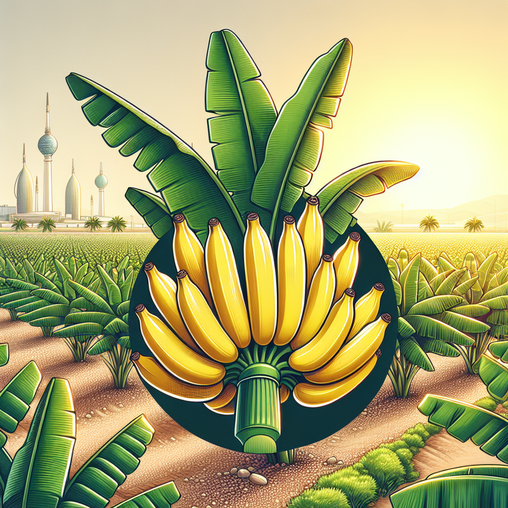 Introducing Kuwait's First-Ever Locally Grown Bananas!