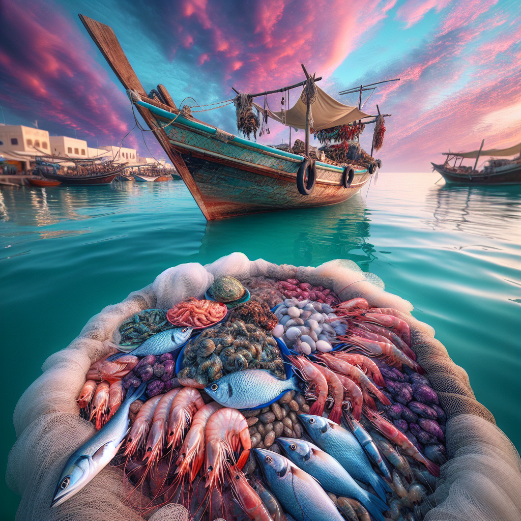 Kuwait's Waters Yield Bounty of Fresh Seafood for Markets
